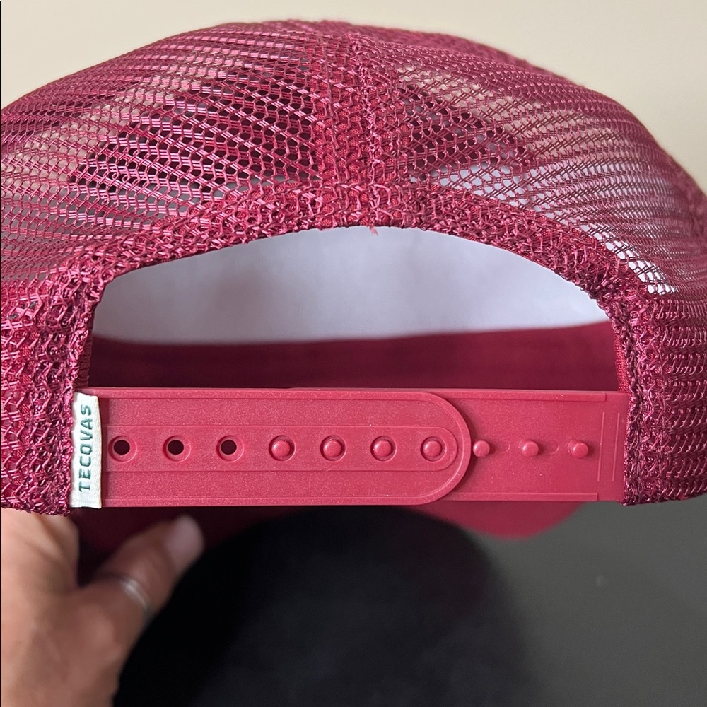 Tecovas | Burgundy “Giddy On Up” Trucker Hat - Picture 5 of 10
